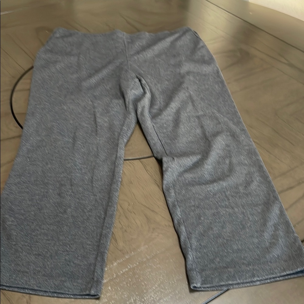 Croft & Barrow Gray Knit pants